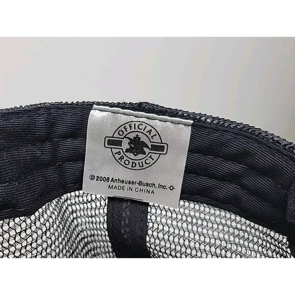 Budweiser Men's King of Beers Brew Baseball Hat Strapback Anhauser Busch - Picture 6 of 7